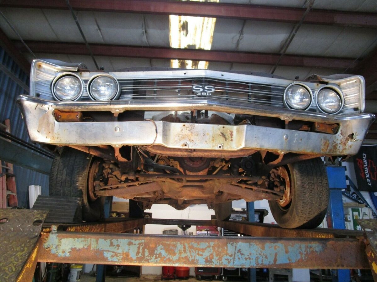1967 Black Chevrolet Chevelle Coupe