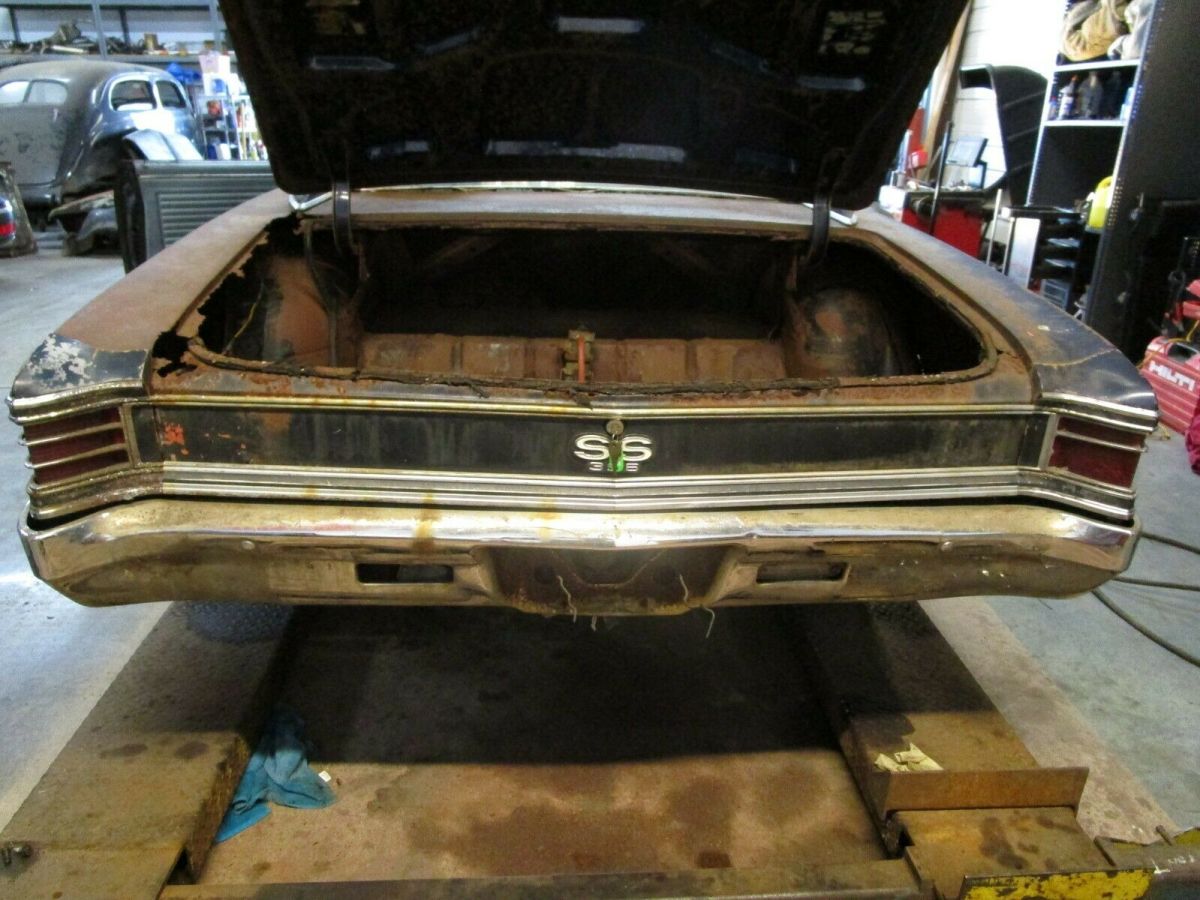 1967 Black Chevrolet Chevelle Coupe