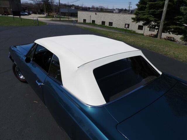 1967 Tahoe Turquoise Chevrolet Chevelle Convertible