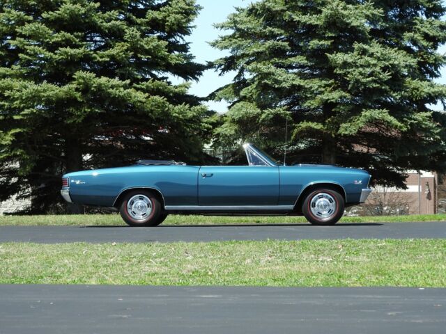 1967 Tahoe Turquoise Chevrolet Chevelle Convertible