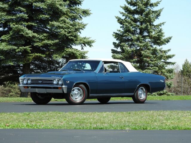1967 Tahoe Turquoise Chevrolet Chevelle Convertible