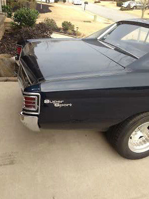 1967 Blue Chevrolet Chevelle U/K