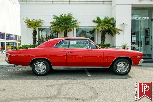 1967 Red Chevrolet Chevelle 2dr coupe
