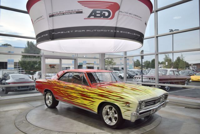 1967 Orange Chevrolet Chevelle Coupe