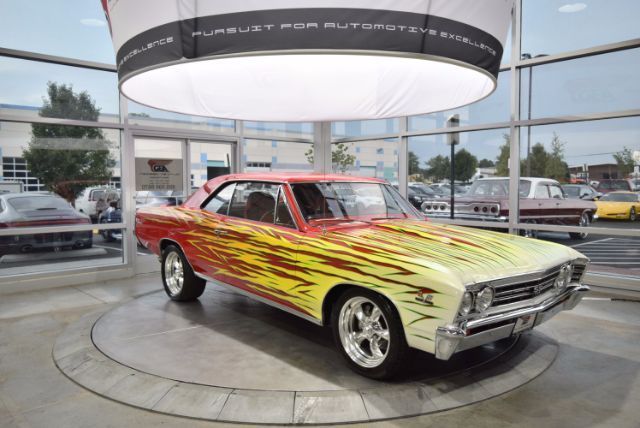 1967 Orange Chevrolet Chevelle Coupe