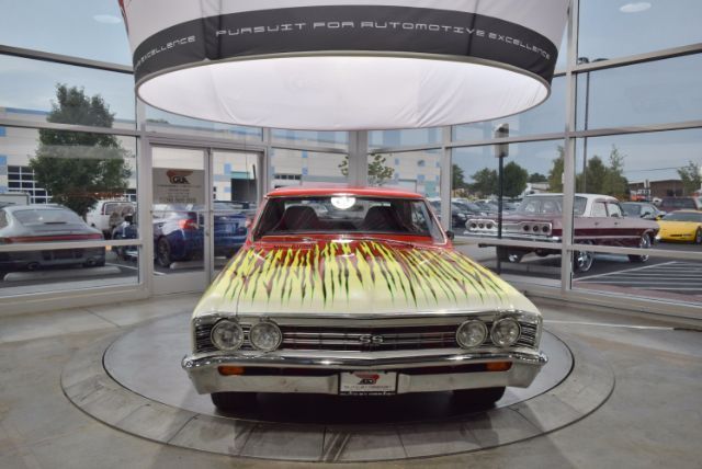 1967 Orange Chevrolet Chevelle Coupe