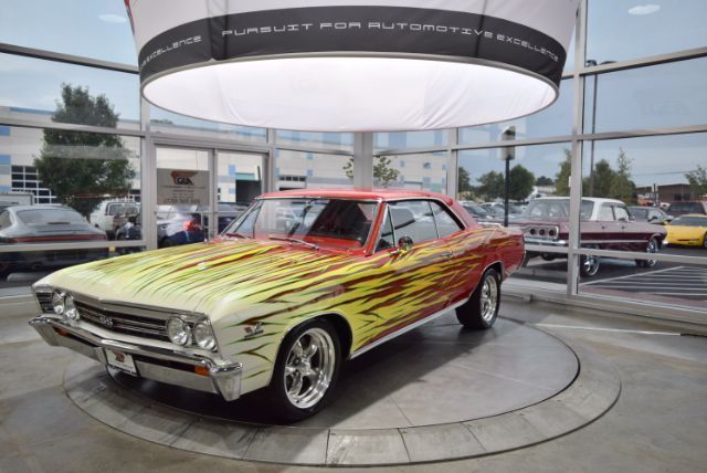 1967 Orange Chevrolet Chevelle Coupe
