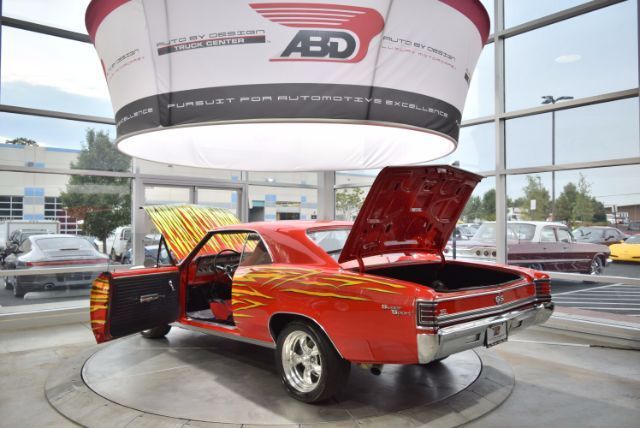 1967 Orange Chevrolet Chevelle Coupe