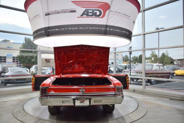 1967 Orange Chevrolet Chevelle Coupe