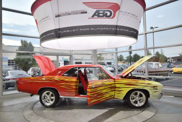 1967 Orange Chevrolet Chevelle Coupe