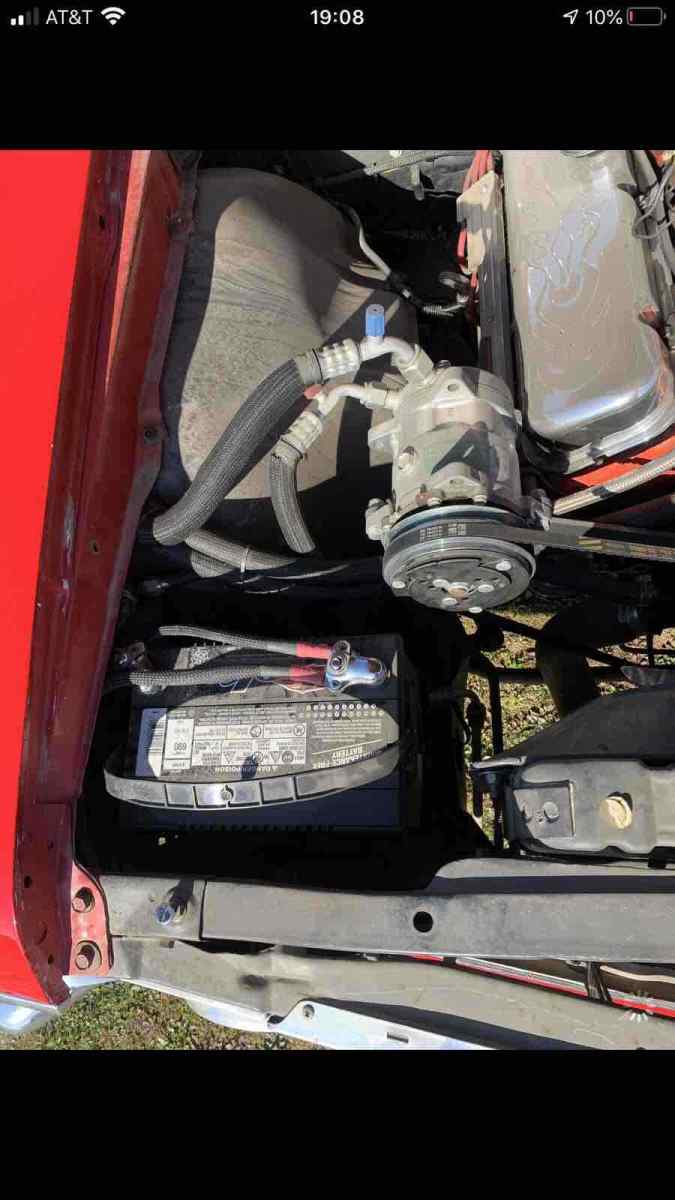 1967 Red Chevrolet Chevelle SS Sedan