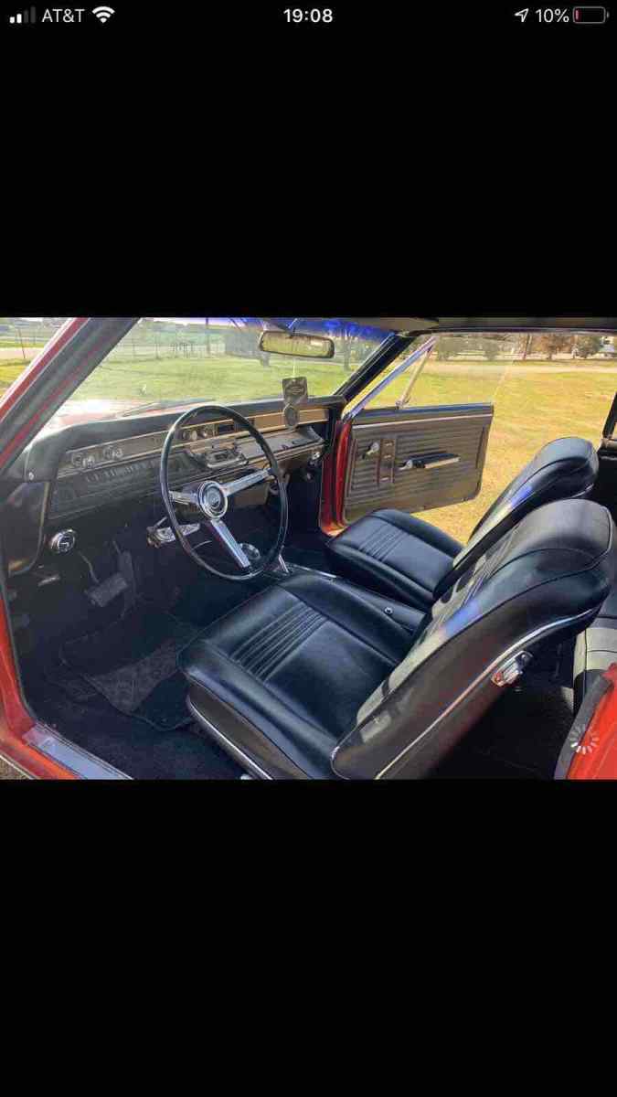 1967 Red Chevrolet Chevelle SS Sedan
