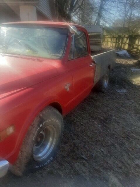 1967 Red Chevrolet C-10 Standard Cab Pickup