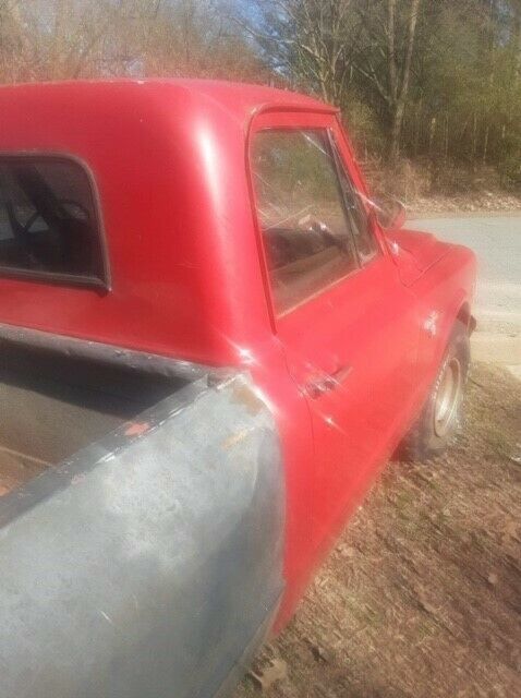 1967 Red Chevrolet C-10 Standard Cab Pickup
