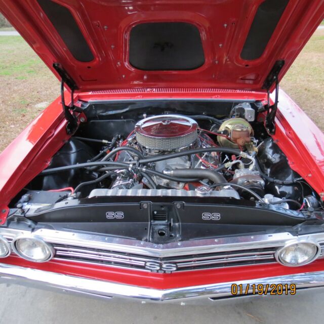 1967 red Chevrolet Chevelle Coupe