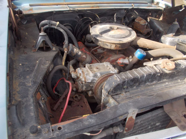 1967 Blue Chevrolet Nova Sedan