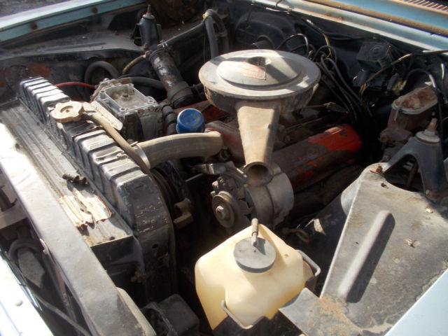 1967 Blue Chevrolet Nova Sedan