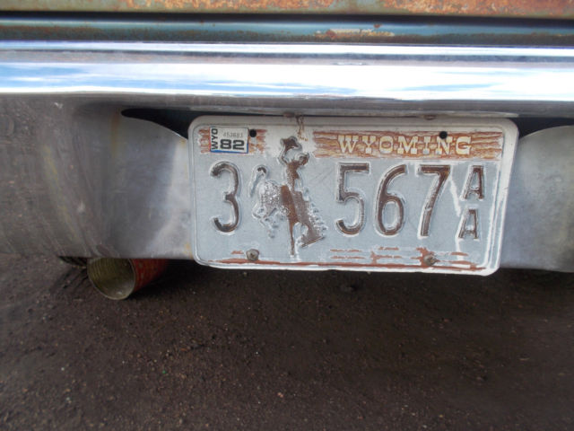 1967 Blue Chevrolet Nova Sedan