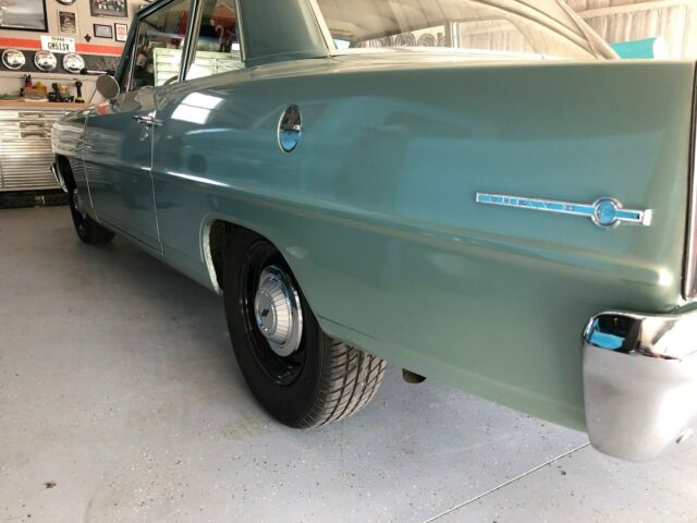 1967 Green Chevrolet Nova Sedan