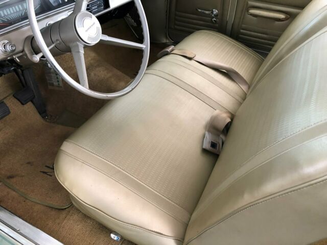 1967 Green Chevrolet Nova Sedan