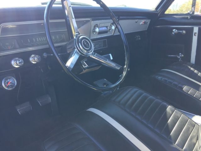 1967 Blue Chevrolet Nova Coupe