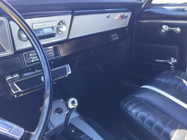 1967 Blue Chevrolet Nova Coupe