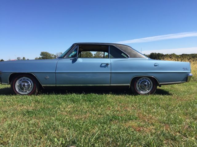 1967 Blue Chevrolet Nova Coupe