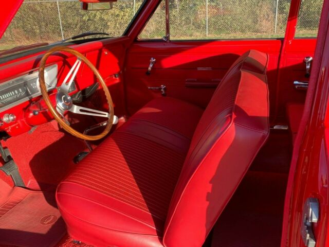 1967 Red Chevrolet Nova Coupe