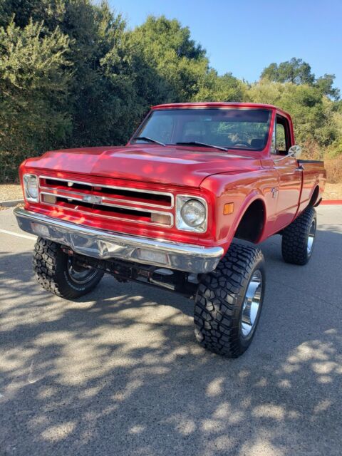 1967 Red Chevrolet C/K Pickup 1500