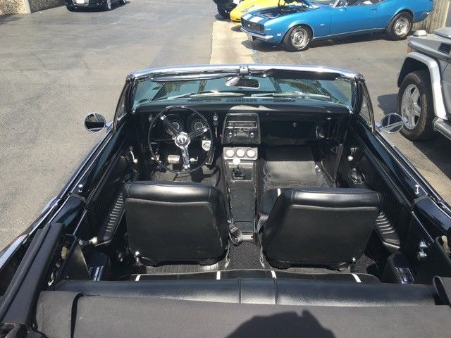 1967 Black Chevrolet Camaro Convertible