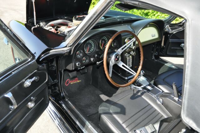 1967 Black Chevrolet Corvette Convertible