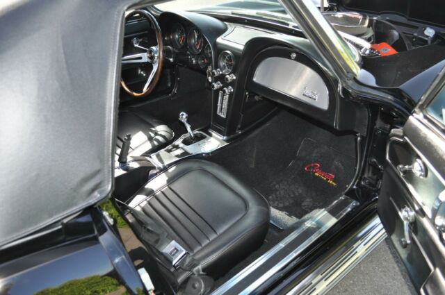 1967 Black Chevrolet Corvette Convertible