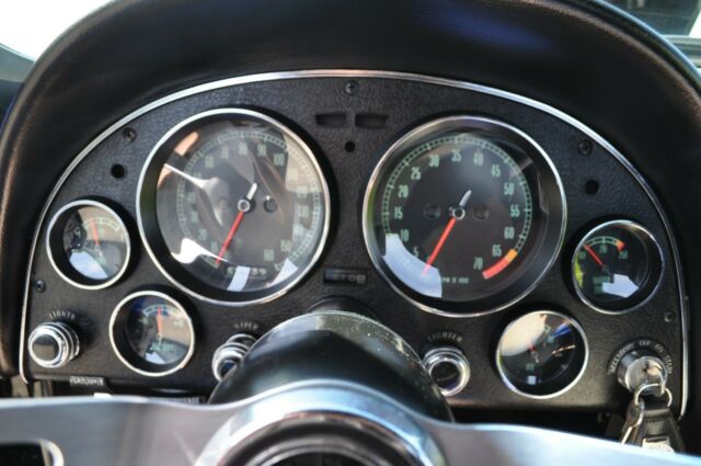 1967 Black Chevrolet Corvette Convertible
