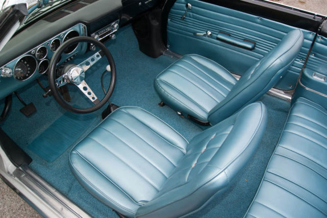 1967 White Chevrolet Corvair Convertible