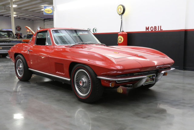 1967 Red Chevrolet Corvette --