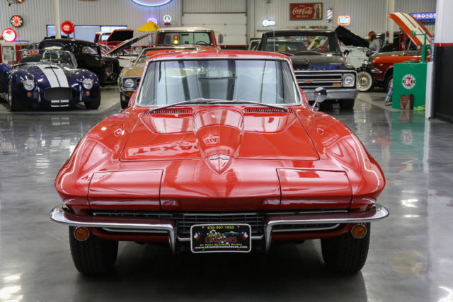 1967 Red Chevrolet Corvette --