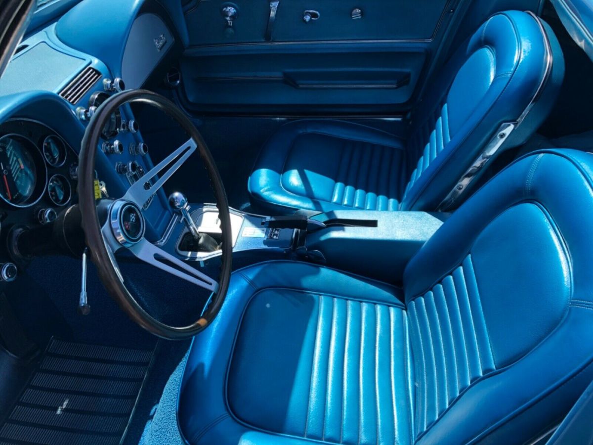 1967 Blue Chevrolet Corvette Convertible