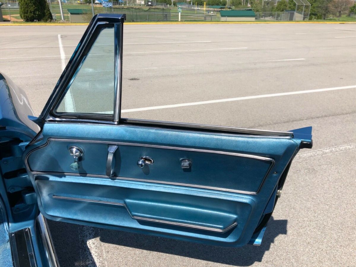 1967 Blue Chevrolet Corvette Convertible