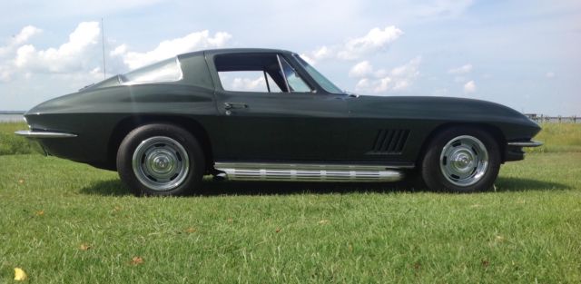 1967 Green Chevrolet Corvette Coupe