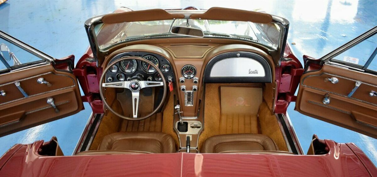 1967 Black Chevrolet Corvette Convertible