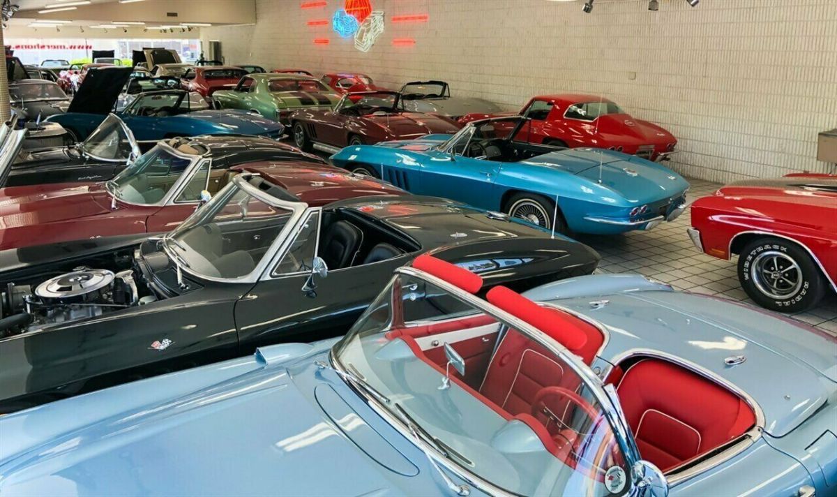 1967 Black Chevrolet Corvette Convertible