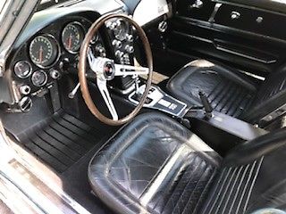 1967 Green Chevrolet Corvette Convertible