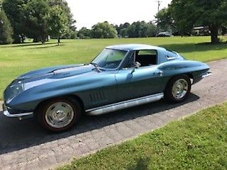 1967 Green Chevrolet Corvette Convertible