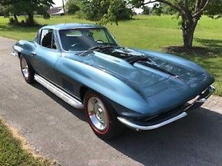 1967 Green Chevrolet Corvette Convertible