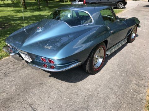 1967 Green Chevrolet Corvette Convertible