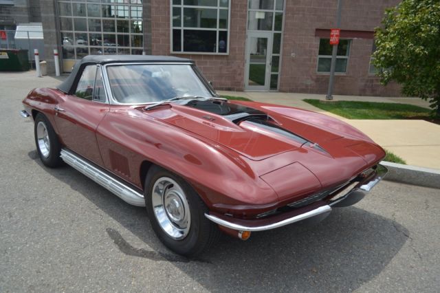1967 Marlboro Maroon Chevrolet Corvette Convertible
