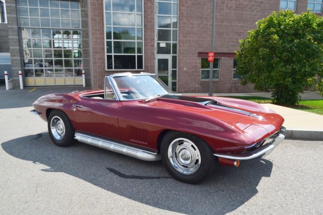 1967 Marlboro Maroon Chevrolet Corvette Convertible