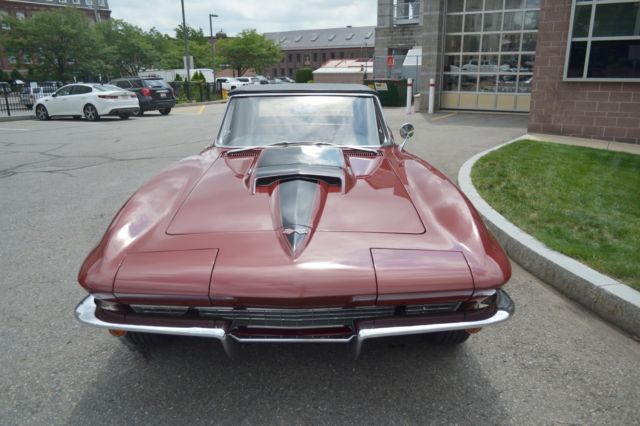 1967 Marlboro Maroon Chevrolet Corvette Convertible
