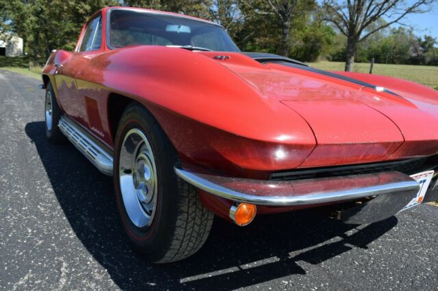 1967 Red Chevrolet Corvette Coupe