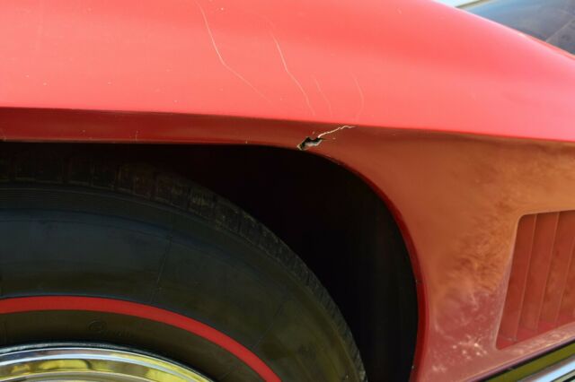 1967 Red Chevrolet Corvette Coupe